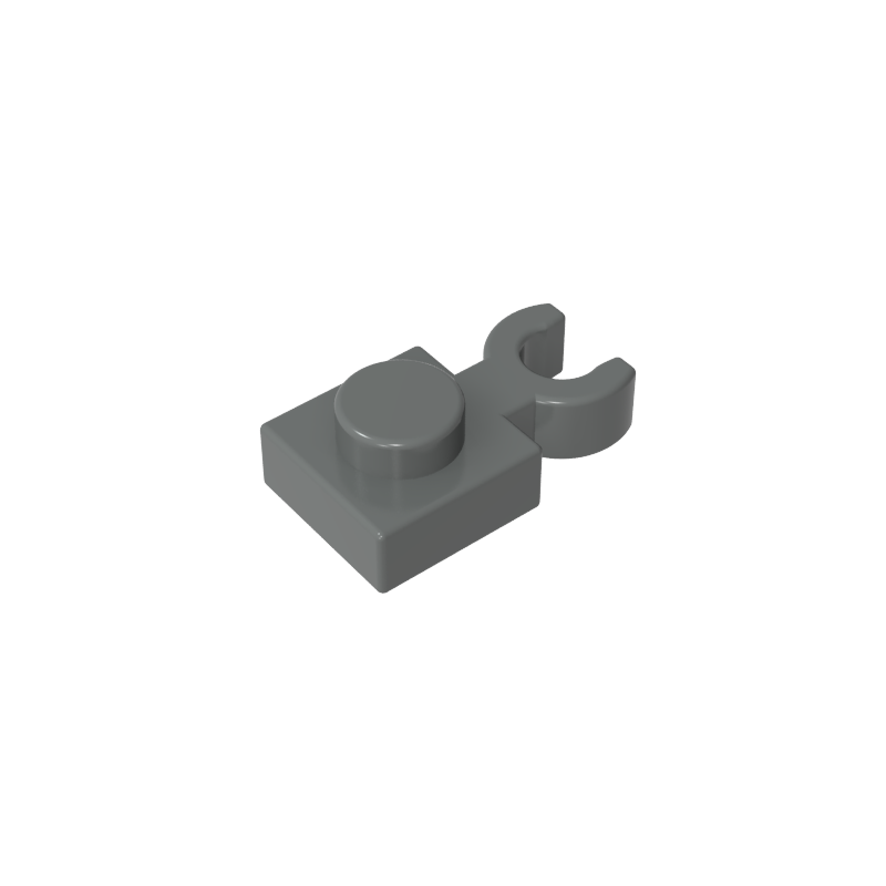 Plate Special 1 x 1 with Clip Vertical [Thick U Clip]