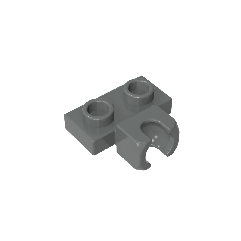 Plate Special 1 x 2 5.9mm Centre Side Cup