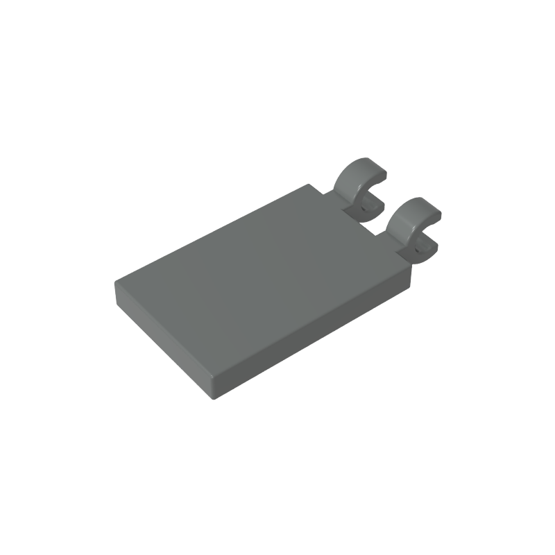 Tile Special 2 x 3 with 2 Clips [Angled Clips]