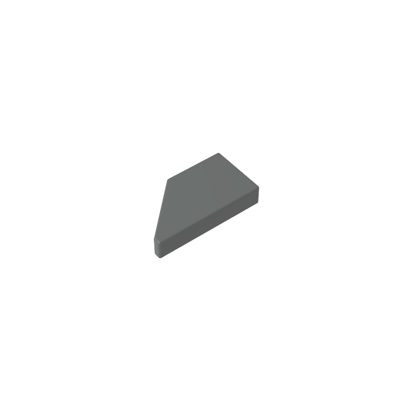 1x2楔形光面板 右
