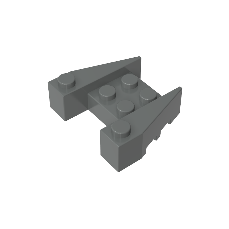 Wedge 3 x 4 [Stud Notches]