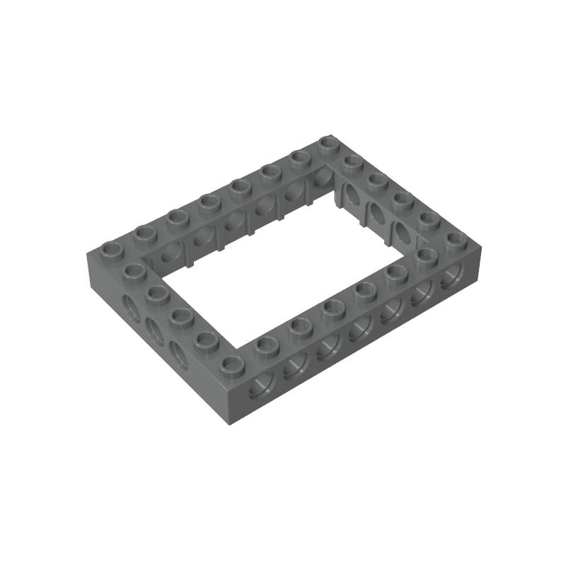 Technic Brick 6 x 8 with Open Center 4 x 6