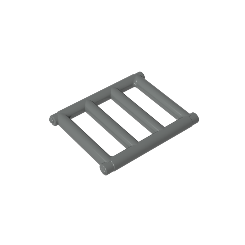 Bar 1 x 4 x 3 [End Tabs] - Color ID 72