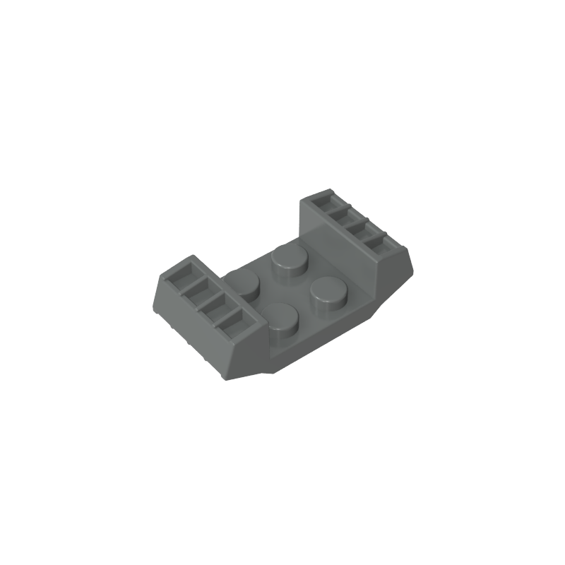 Plate Special 2 x 2 with Grills - Color ID 72