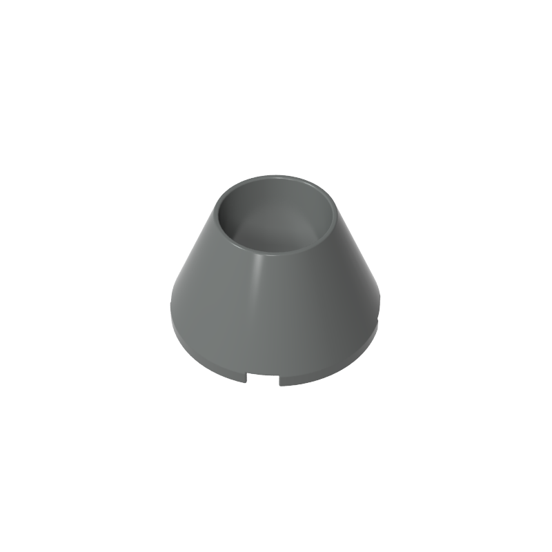 Cone 4 x 4 x 2 Hollow No Studs