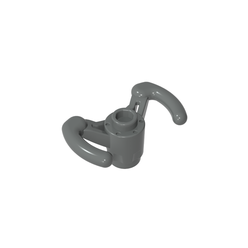 Technic Steering Wheel Pilot's Yoke [Hollow Stud, Axle Hole with + Opening]