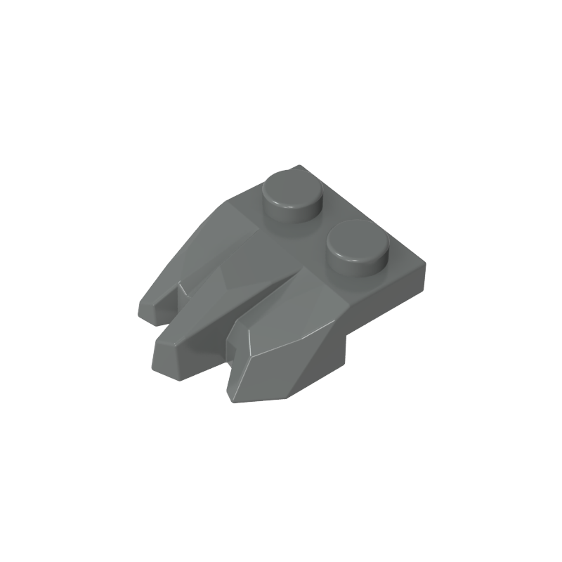 Plate Special 2 x 3 with Rocks