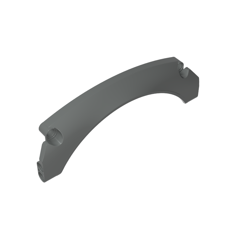 Technic Panel Car Mudguard Arched 15 x 2 x 5, Arched Top