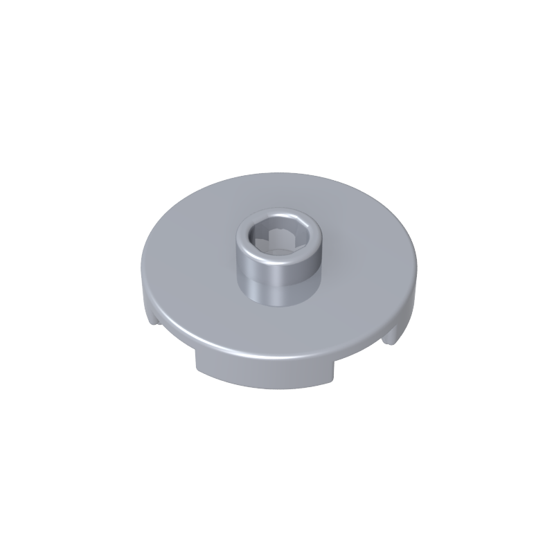 Plate Special Round 2 x 2 with Center Stud (Jumper Plate)