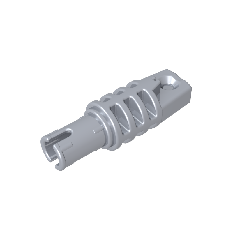 Hinge Cylinder 1 x 3 Locking with 1 Finger and Technic Friction Pin with Round Hole