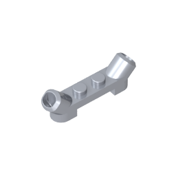 Plate Special 1 x 4 with Angled Tubes
