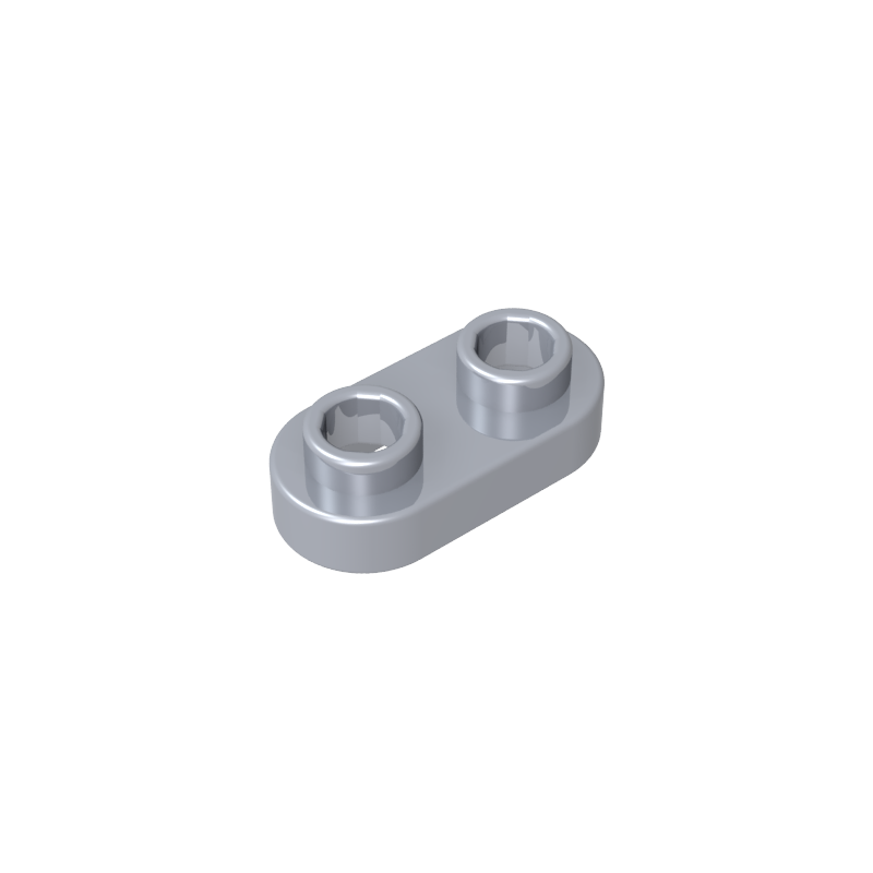 Plate Special 1 x 2 Rounded with 2 Open Studs