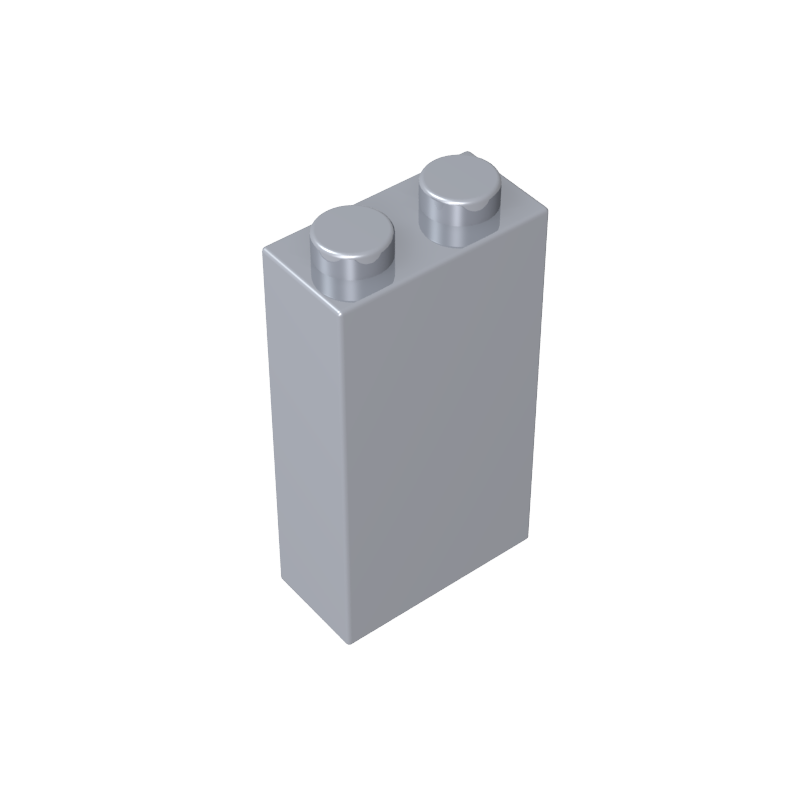 Brick 1 x 2 x 3 with Bottom Stud Holder