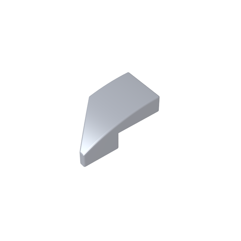 Slope Curved 2 x 1 with Stud Notch Right