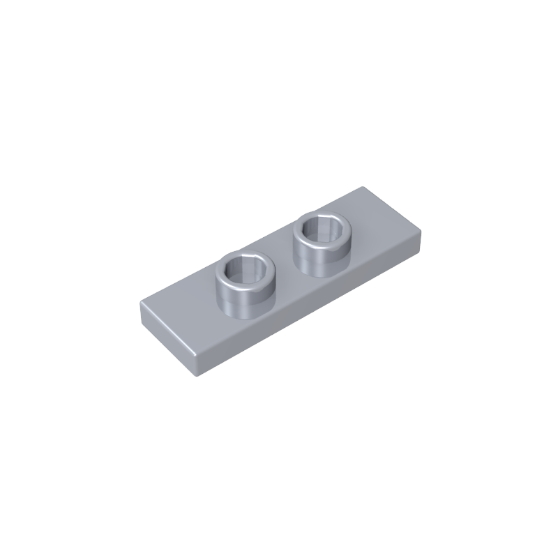 Plate Special 1 x 3 with 2 Studs with Groove and Inside Stud Holder (Jumper)