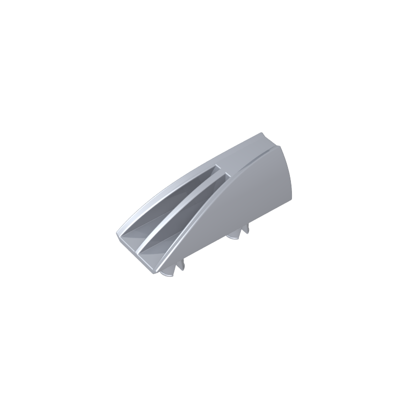 Fairing 1 x 4 Side Flaring Intake with Two Pins
