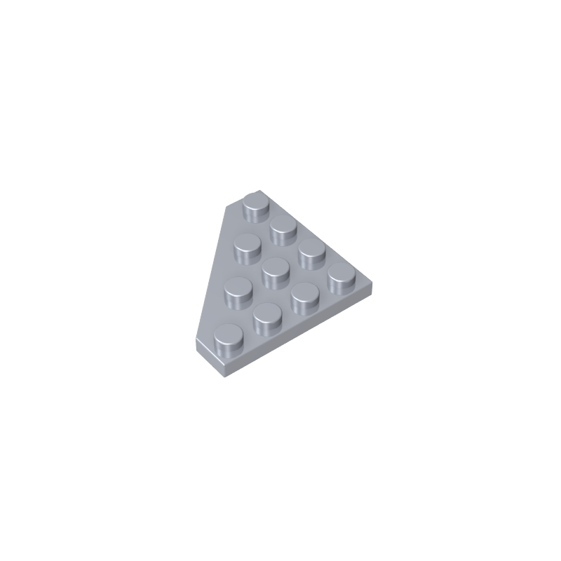 Wedge Plate 4 x 4 Cut Corner