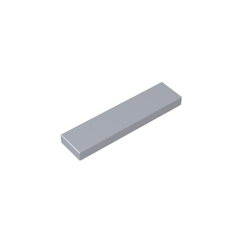 Tile 1 x 4 with Groove