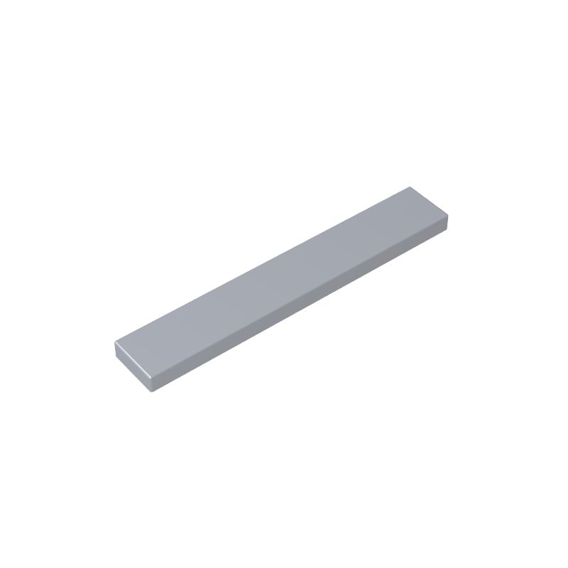 Tile 1 x 6 with Groove
