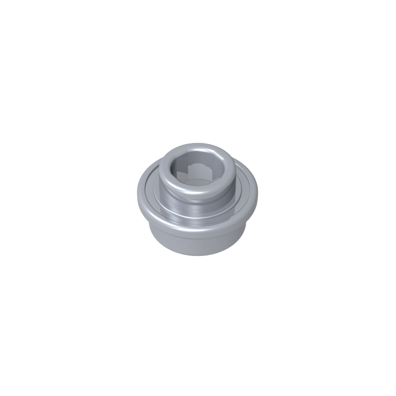 Plate Round 1 x 1 with Open Stud