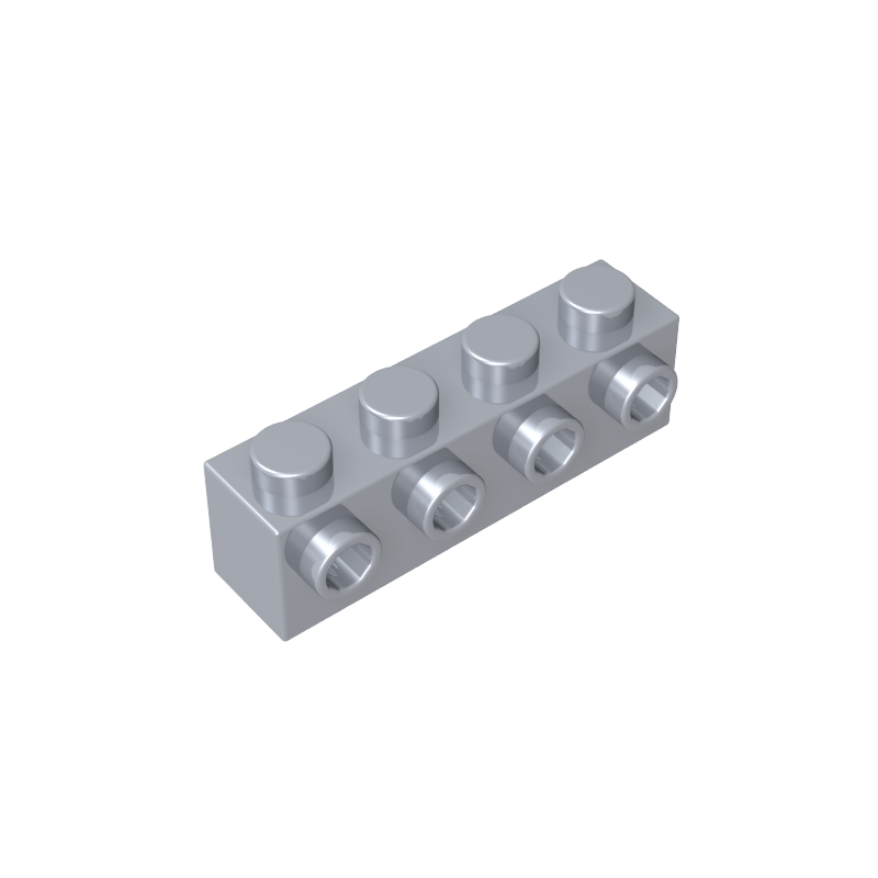 Brick Special 1 x 4 with 4 Studs on One Side