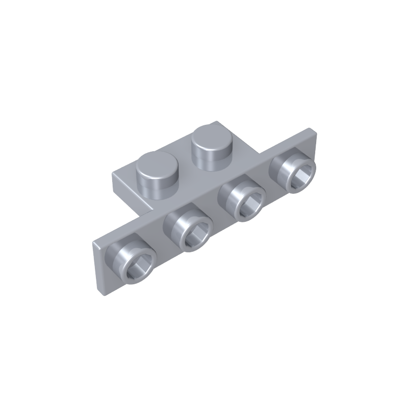 Bracket 1 x 2 - 1 x 4 [Rounded Corners]