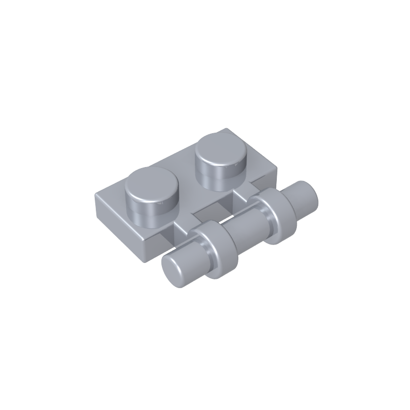 Plate Special 1 x 2 Side Handle [Free Ends]