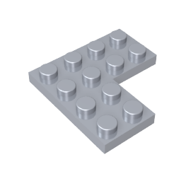 Plate 4 x 4 Corner