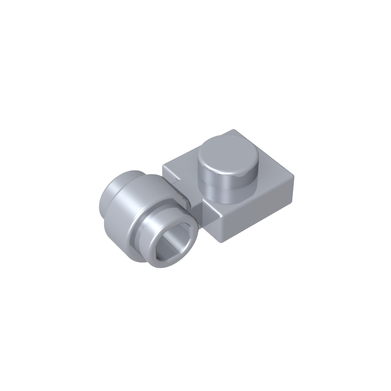 Plate Special 1 x 1 with Clip Light [Thick Ring]
