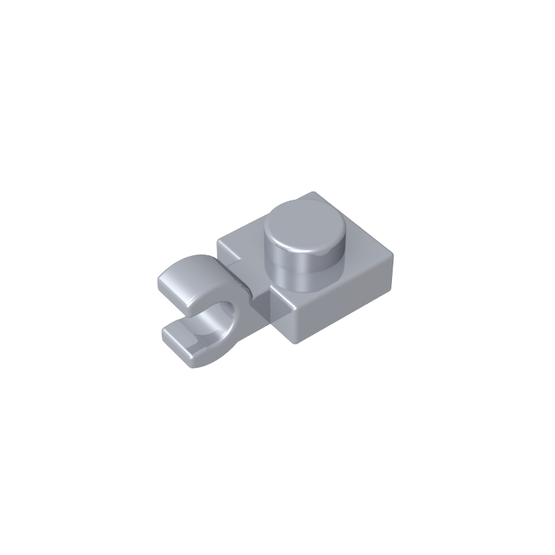 Plate Special 1 x 1 with Clip Horizontal [Thick U Clip]