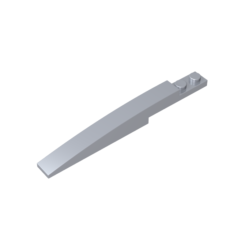 Brick Curved 10 x 1 [Asymmetric Inside Ridges]