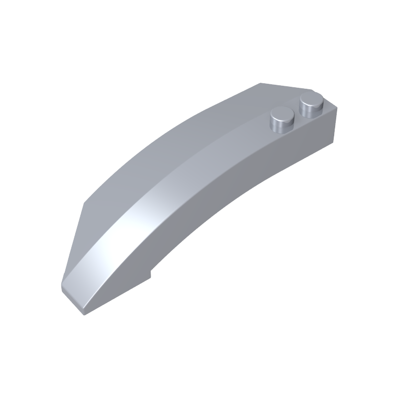 Wedge Curved 8 x 3 x 2 Open Right - Color ID 73