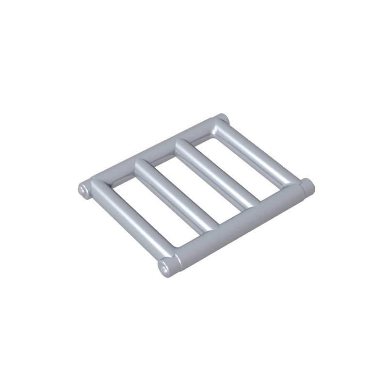 Bar 1 x 4 x 3 [End Tabs] - Color ID 73