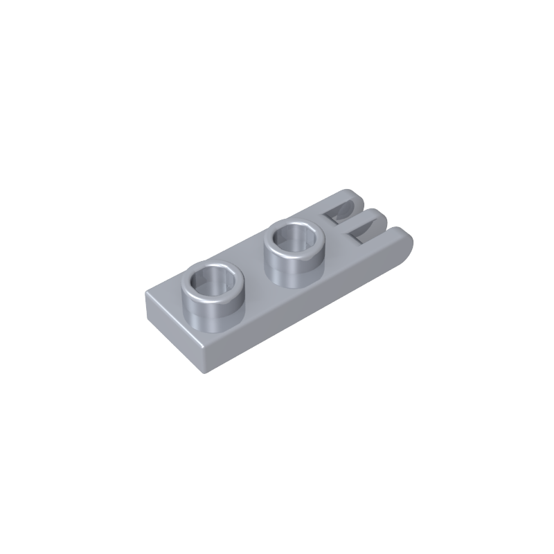 Hinge Plate 1 x 2 with 3 Fingers and Hollow Studs - Color ID 73