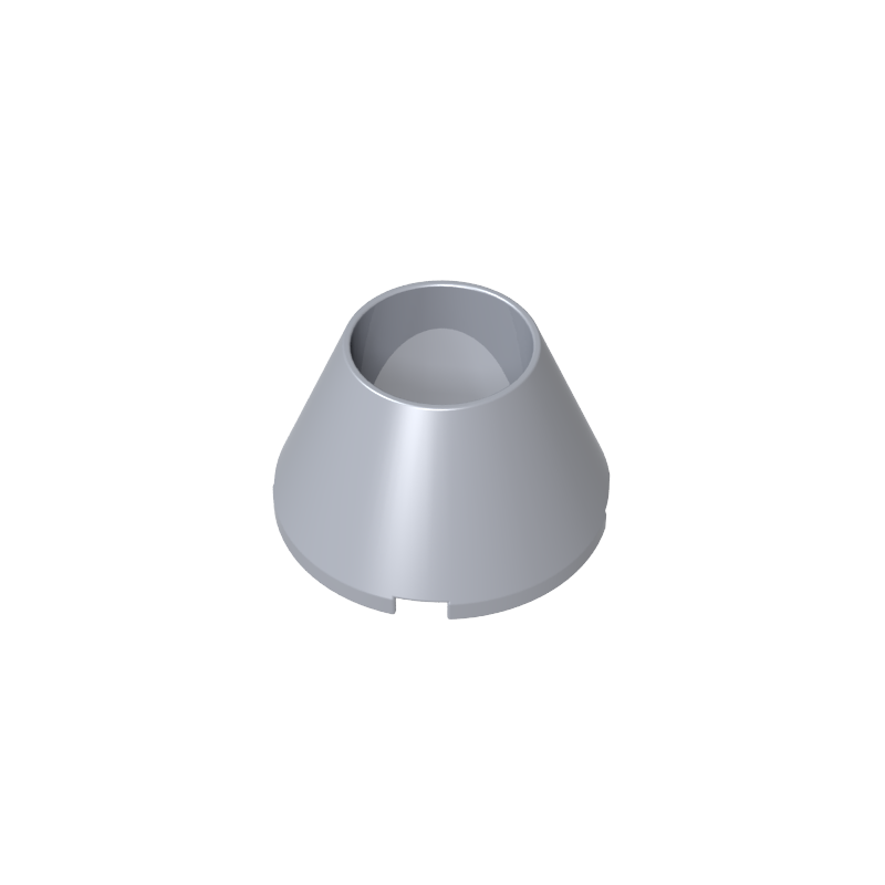 Cone 4 x 4 x 2 Hollow No Studs - Color ID 73