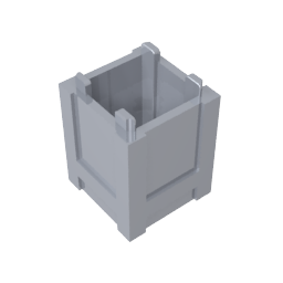 Container Box 2 x 2 x 2 - Top Opening - Color ID 73