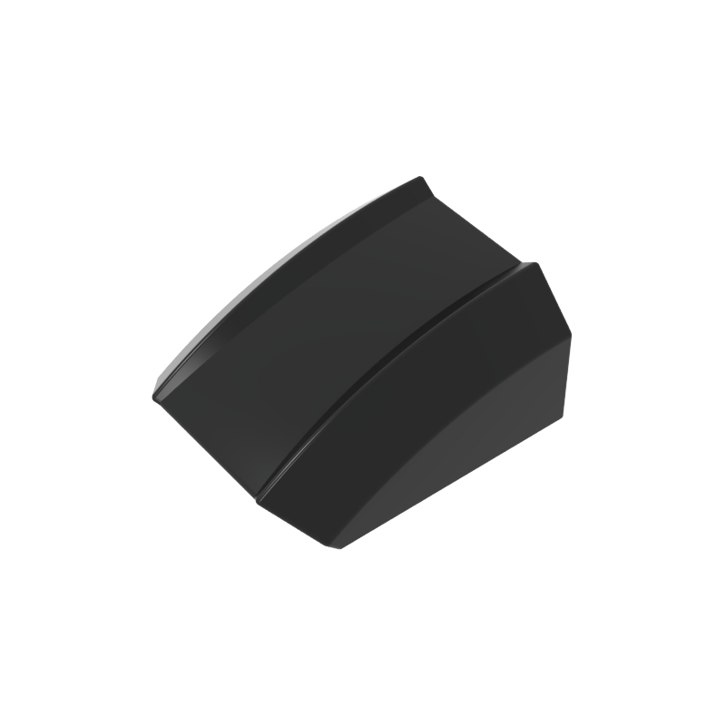 Slope Curved 2 x 2 with Lip, No Studs