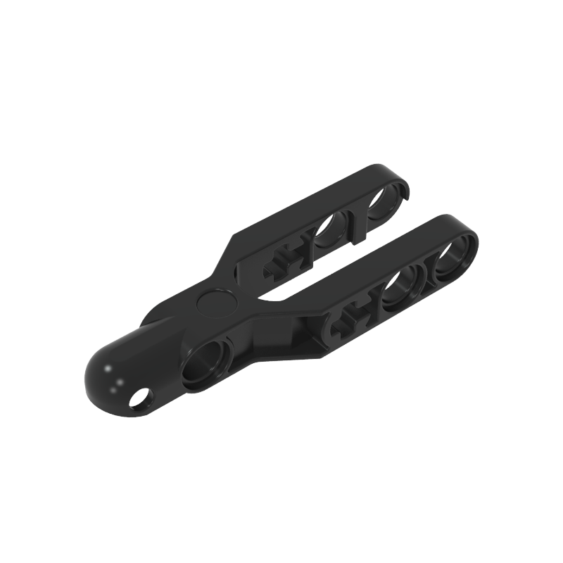 Technic Steering Arm 5.5 x 2 with Towball Socket Rounded, Chamfered