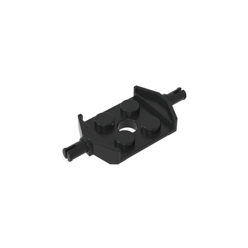 Plate Special 2 x 2 with Wheels Holder Wide