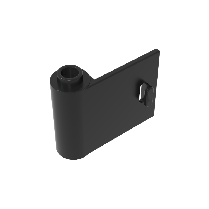 Door 1 x 3 x 2 Left - Open Between Top and Bottom Hinge
