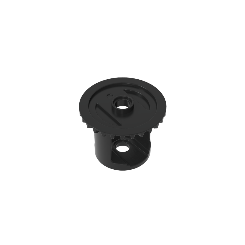 Technic Gear Differential with Inner Tabs and Closed Center, 28 Bevel Teeth [Beveled Edge]