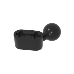 Technic Beam 1 x 2 with Ball Joint Angled