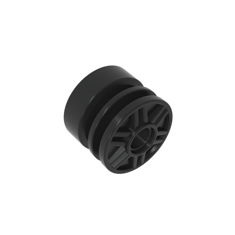 Wheel 18 x 14 with Pin Hole, Fake Bolts and Shallow Spokes
