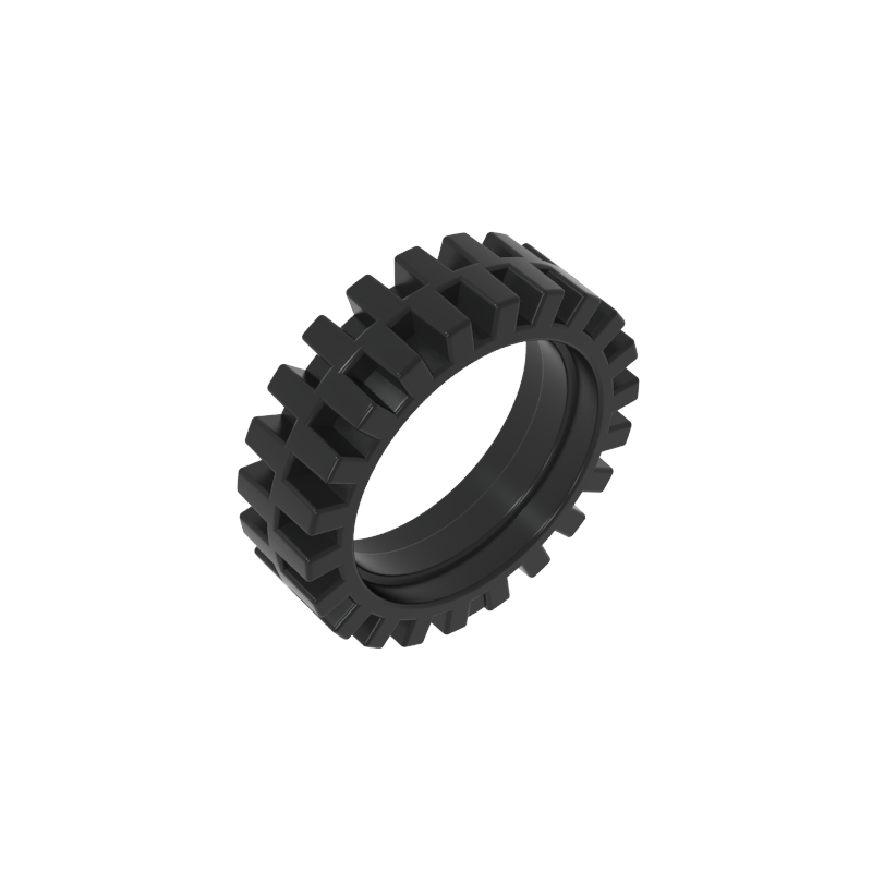 Tyre Offset Tread with Center Band 23 x 7