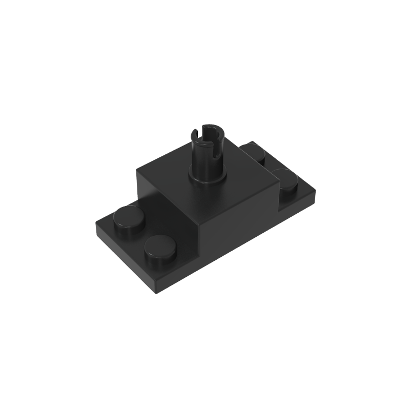 Brick Special 2 x 4, with 2 x 2 Brick with Top Pin and 1 x 2 Side Plates