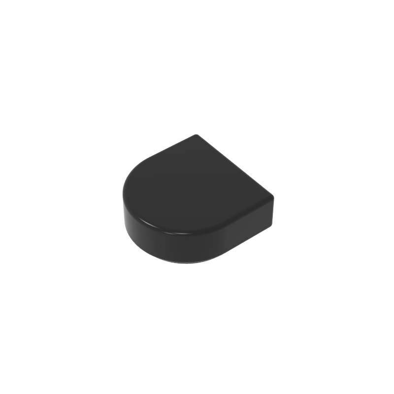 Tile 1 x 1 Half Circle