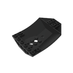 Wedge Curved Inverted 8 x 6 x 2 Cockpit