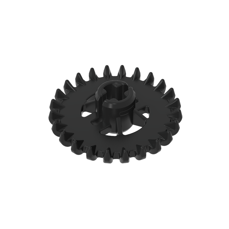 Technic Gear 24 Tooth Crown with Reinforcements [New Style]
