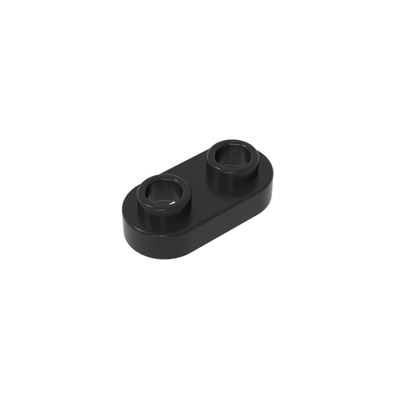 Plate Special 1 x 2 Rounded with 2 Open Studs