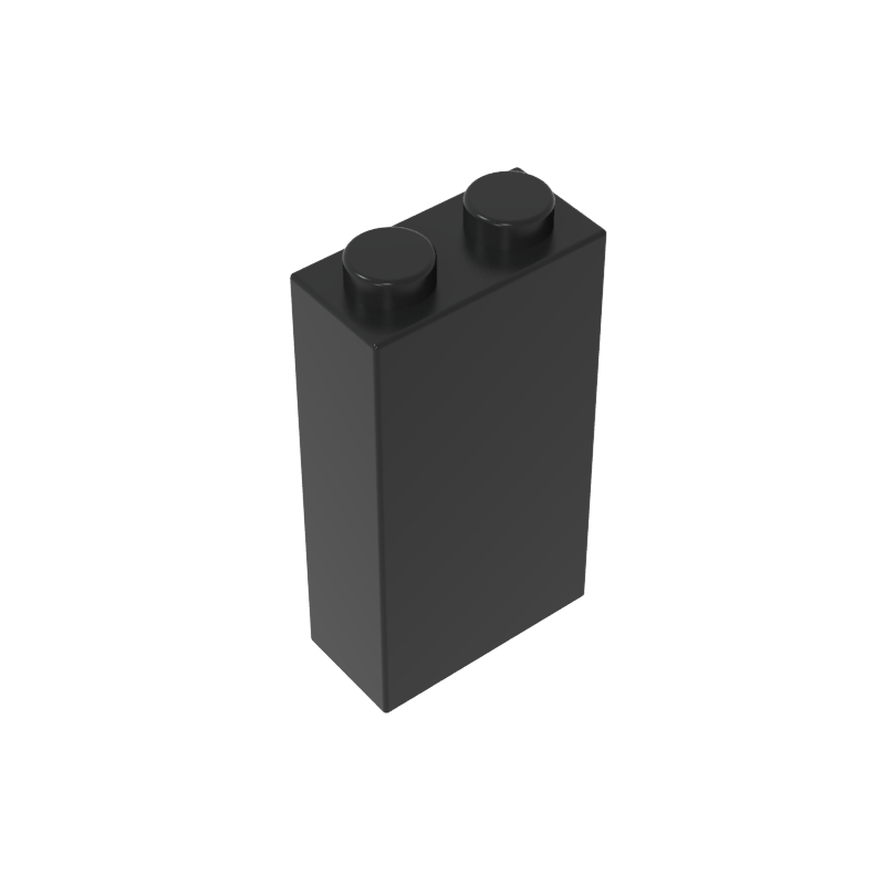 Brick 1 x 2 x 3 with Bottom Stud Holder